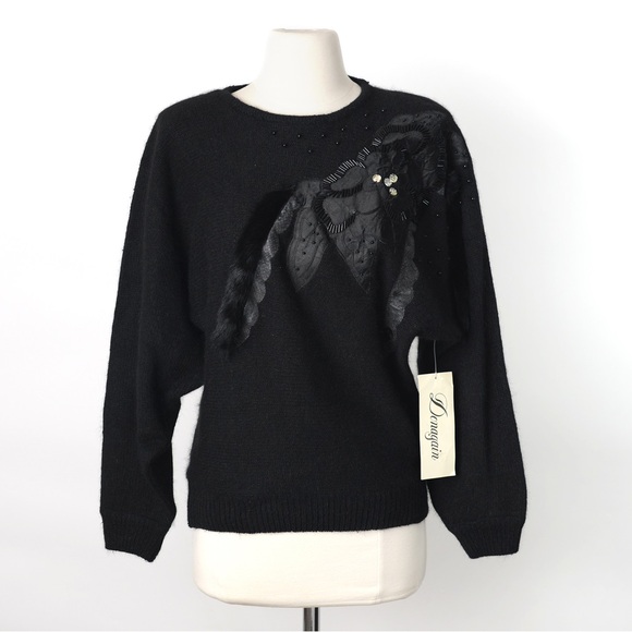 New Vintage Angora Sweater - Picture 1 of 7